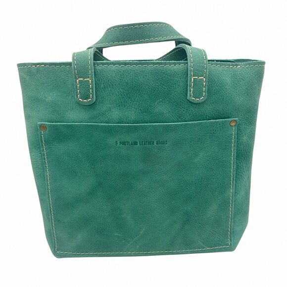 Portland Leather Goods Mini Zip Crossbody Tote in Reef - Picture 1 of 7